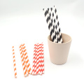 Biodegradable amazon hot sale 197 mm  paper drinking straws